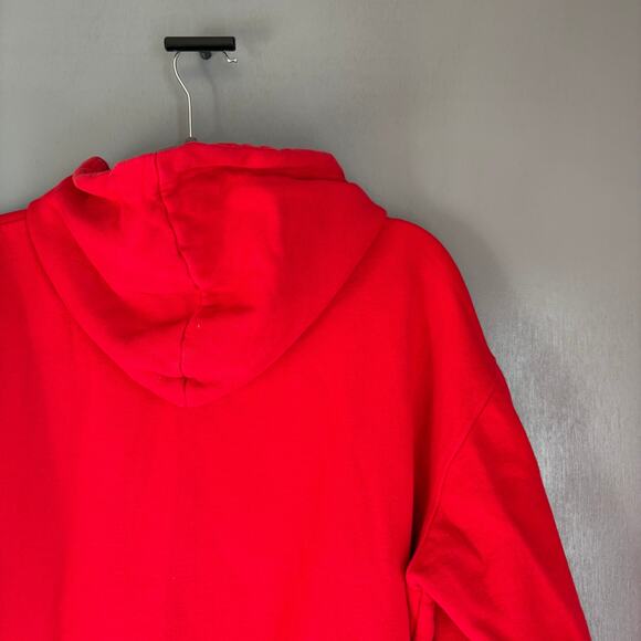 SPLASH ARTS Unisex XXL Red Swiss Hoodie Sweatshirt Comfort Travel 100% Cotton - Picture 5 of 7